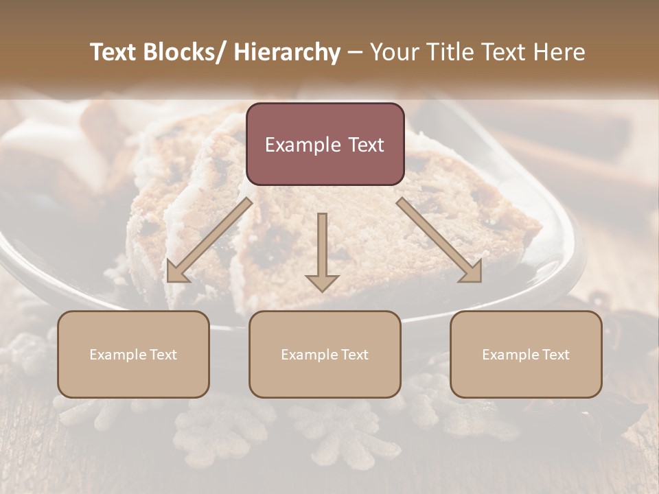 Bread On A Plate PowerPoint Template