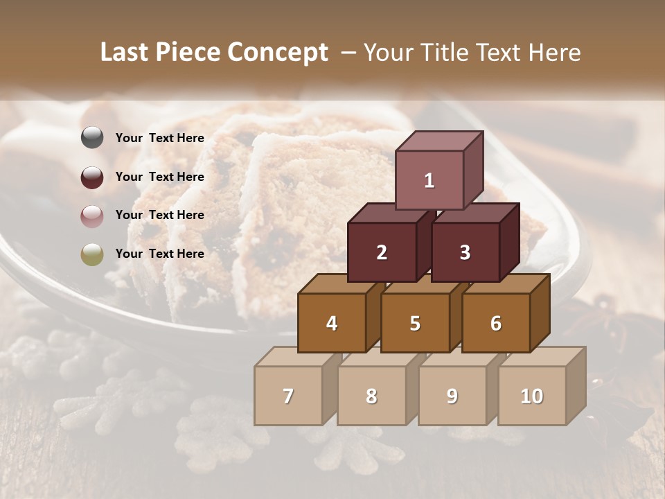 Bread On A Plate PowerPoint Template