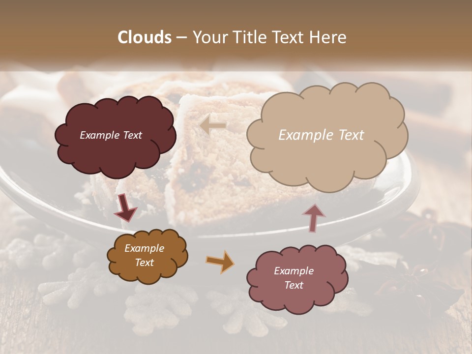 Bread On A Plate PowerPoint Template