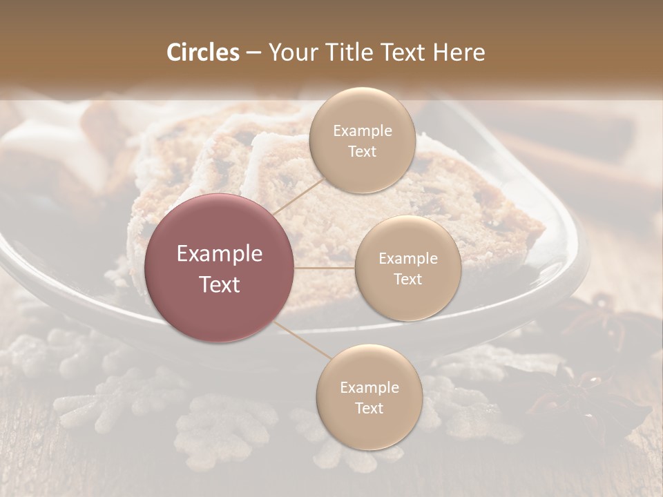 Bread On A Plate PowerPoint Template