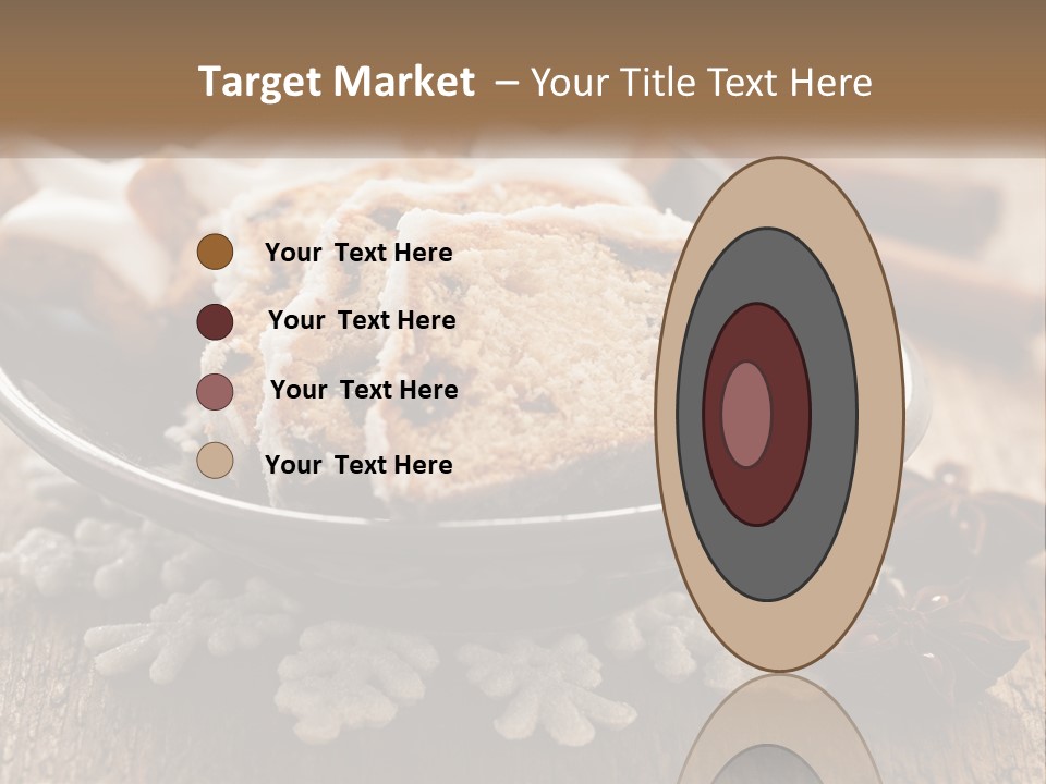 Bread On A Plate PowerPoint Template