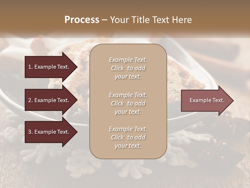 Bread On A Plate PowerPoint Template