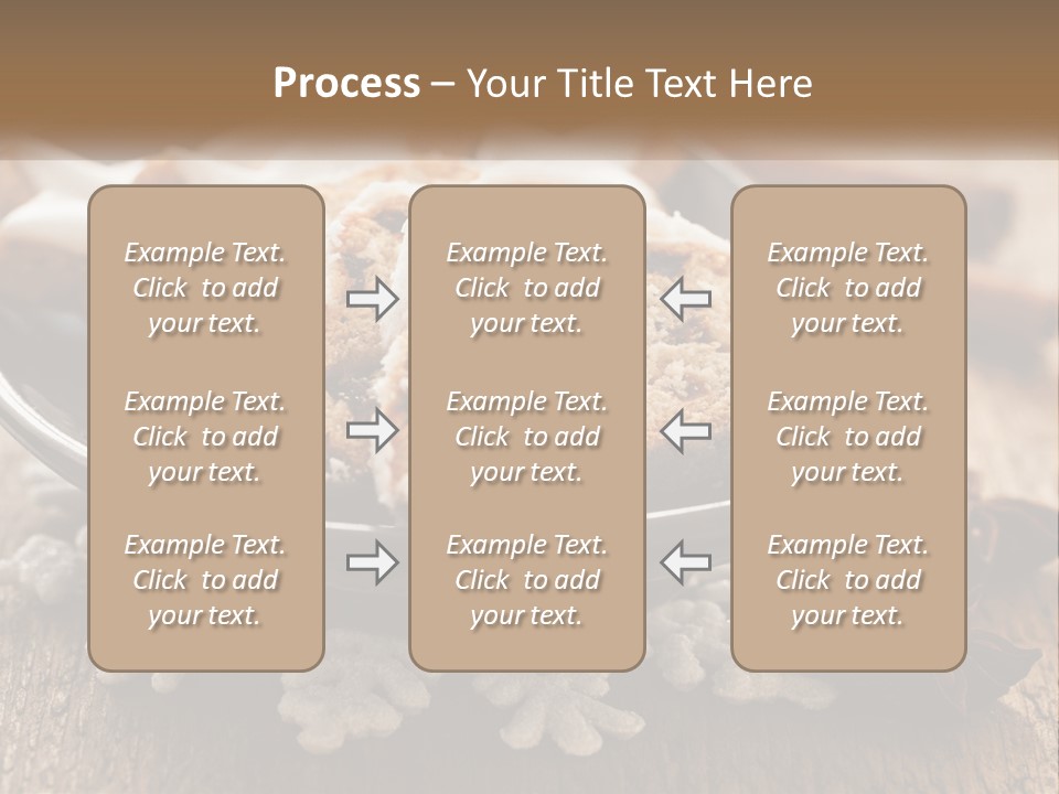 Bread On A Plate PowerPoint Template