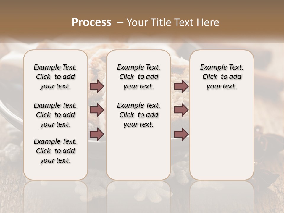 Bread On A Plate PowerPoint Template