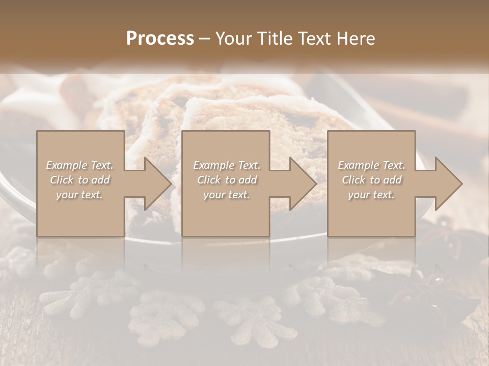 Bread On A Plate PowerPoint Template