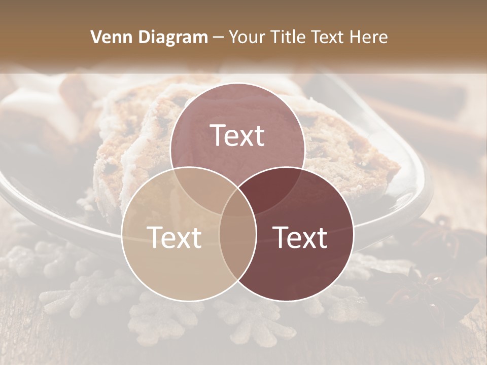 Bread On A Plate PowerPoint Template