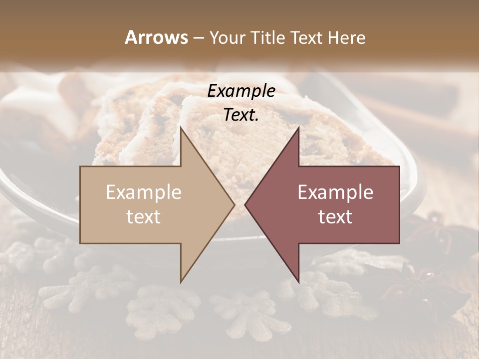 Bread On A Plate PowerPoint Template