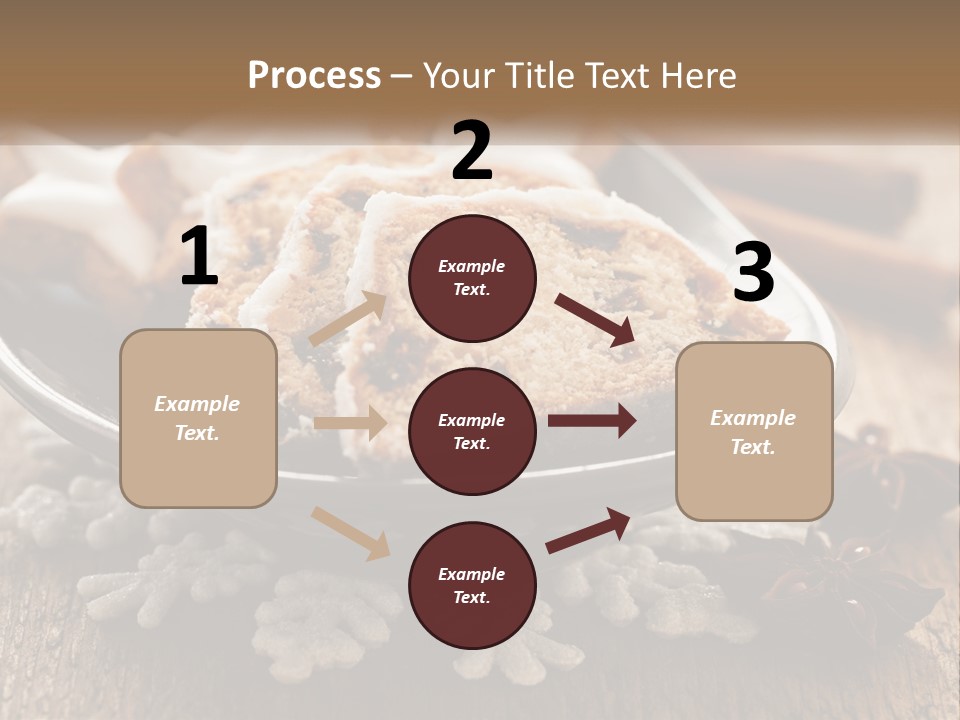 Bread On A Plate PowerPoint Template