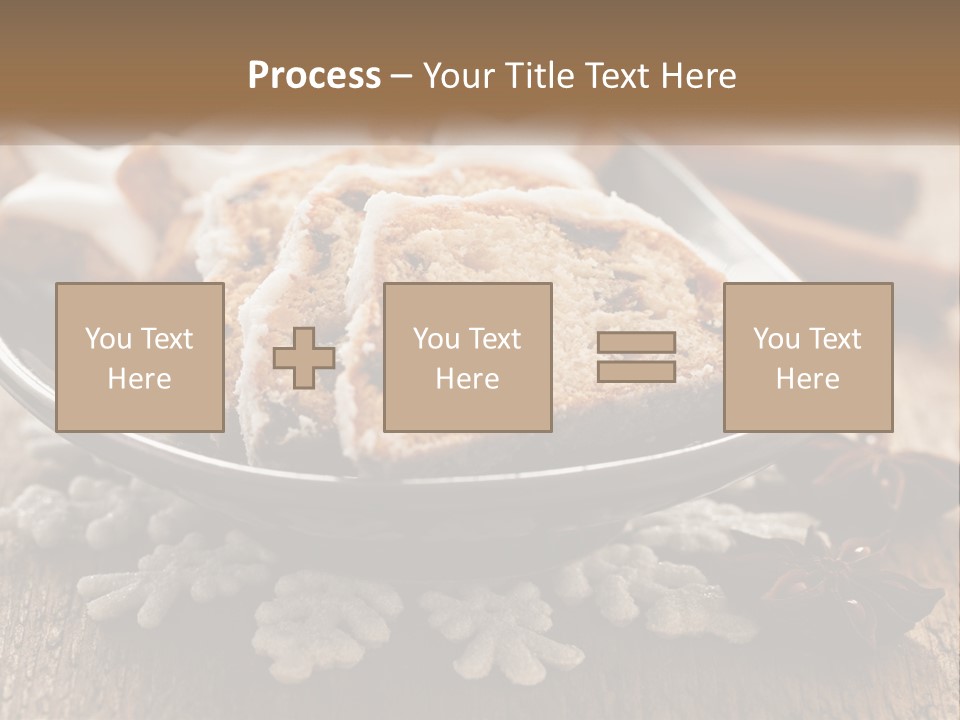 Bread On A Plate PowerPoint Template