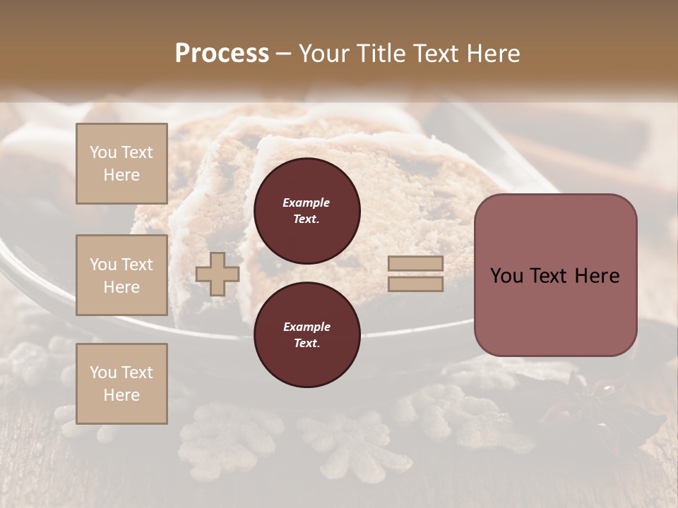 Bread On A Plate PowerPoint Template