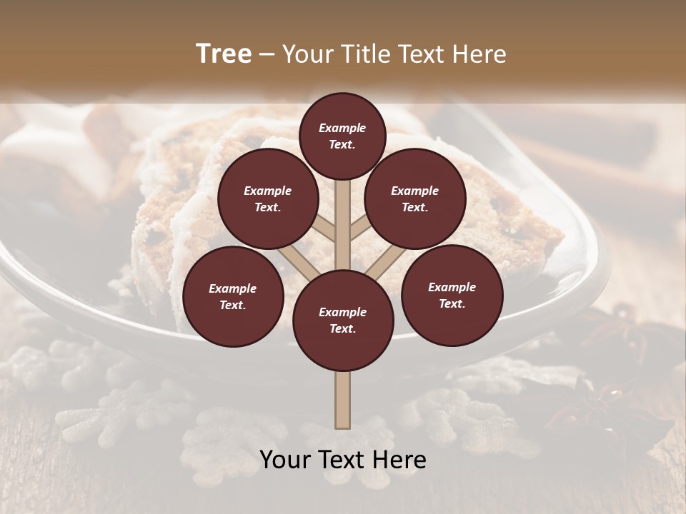 Bread On A Plate PowerPoint Template