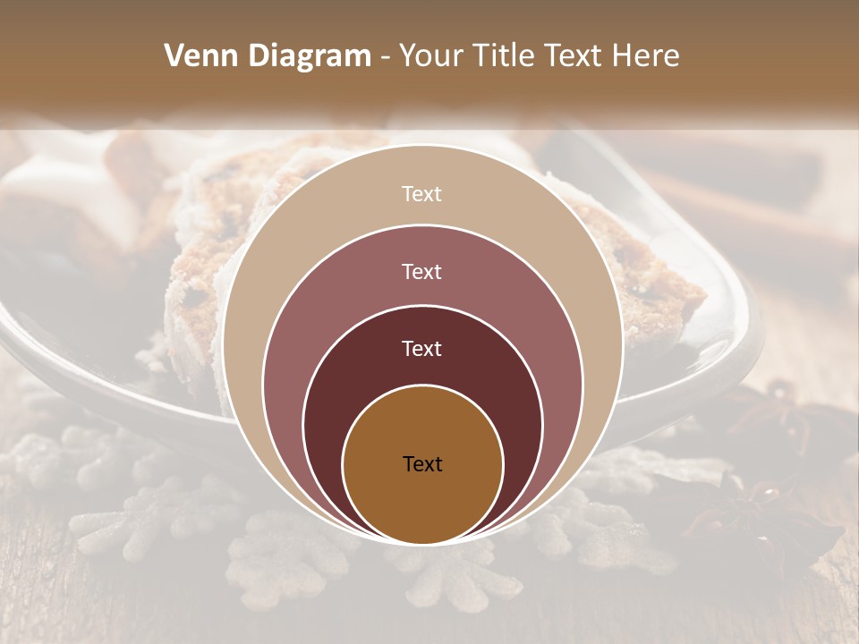 Bread On A Plate PowerPoint Template
