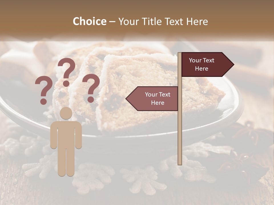 Bread On A Plate PowerPoint Template