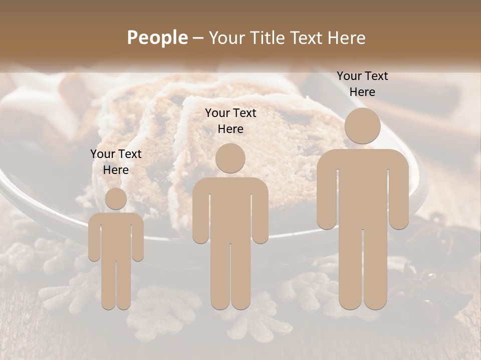 Bread On A Plate PowerPoint Template