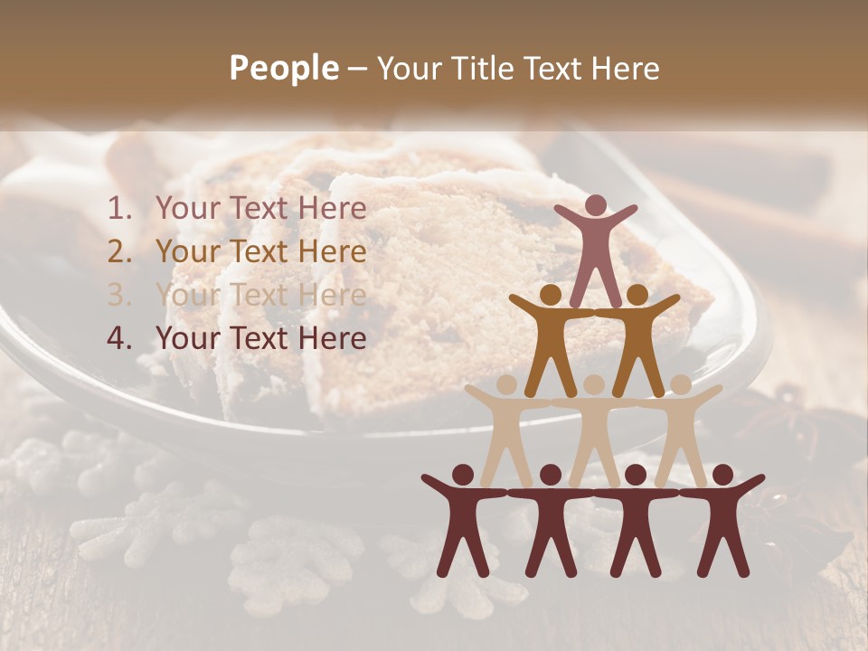Bread On A Plate PowerPoint Template