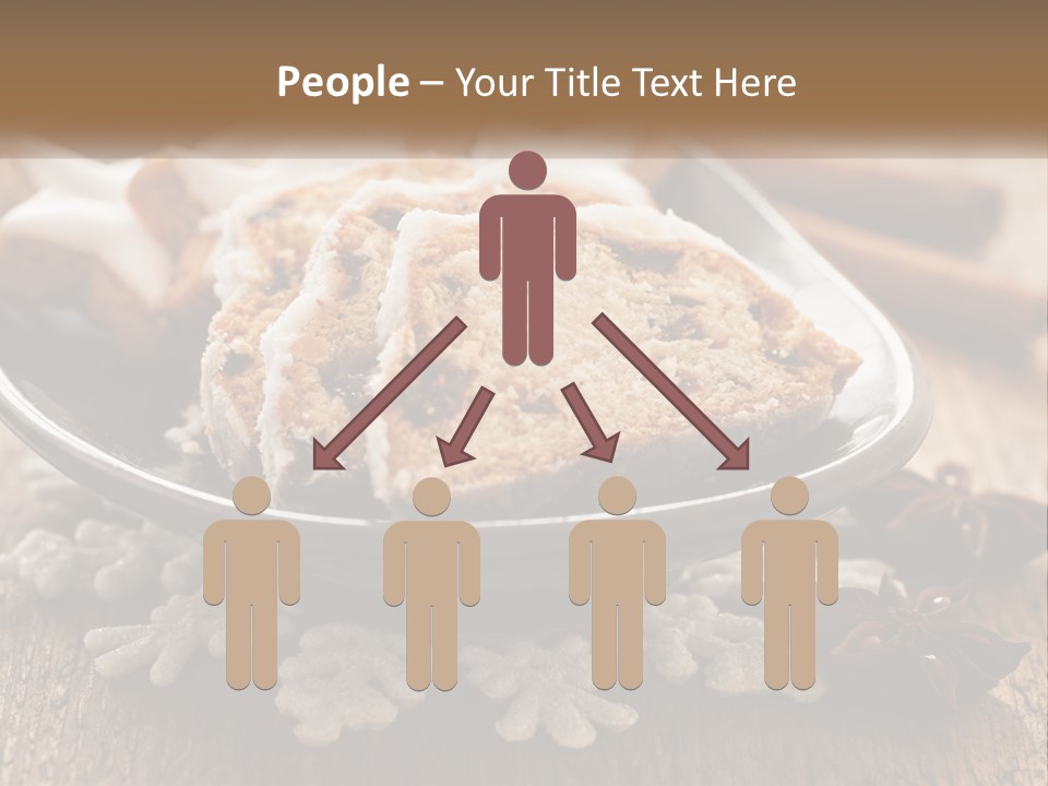 Bread On A Plate PowerPoint Template