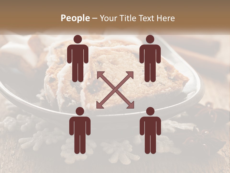 Bread On A Plate PowerPoint Template