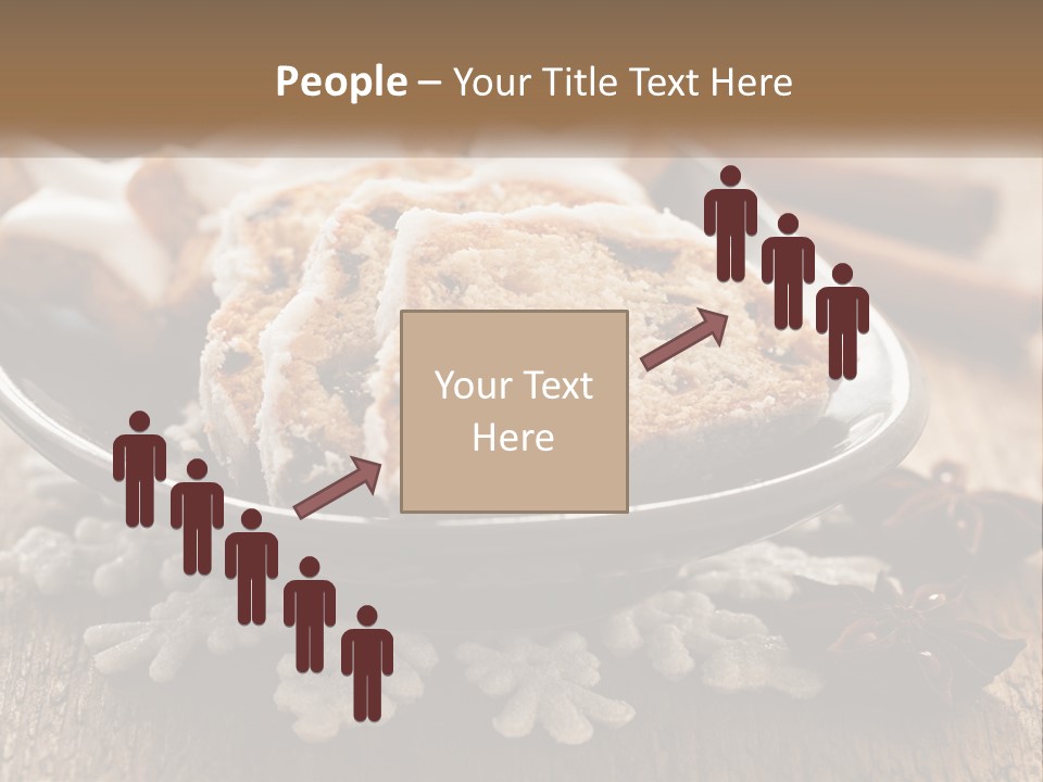 Bread On A Plate PowerPoint Template