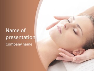 Facial Massage PowerPoint Template