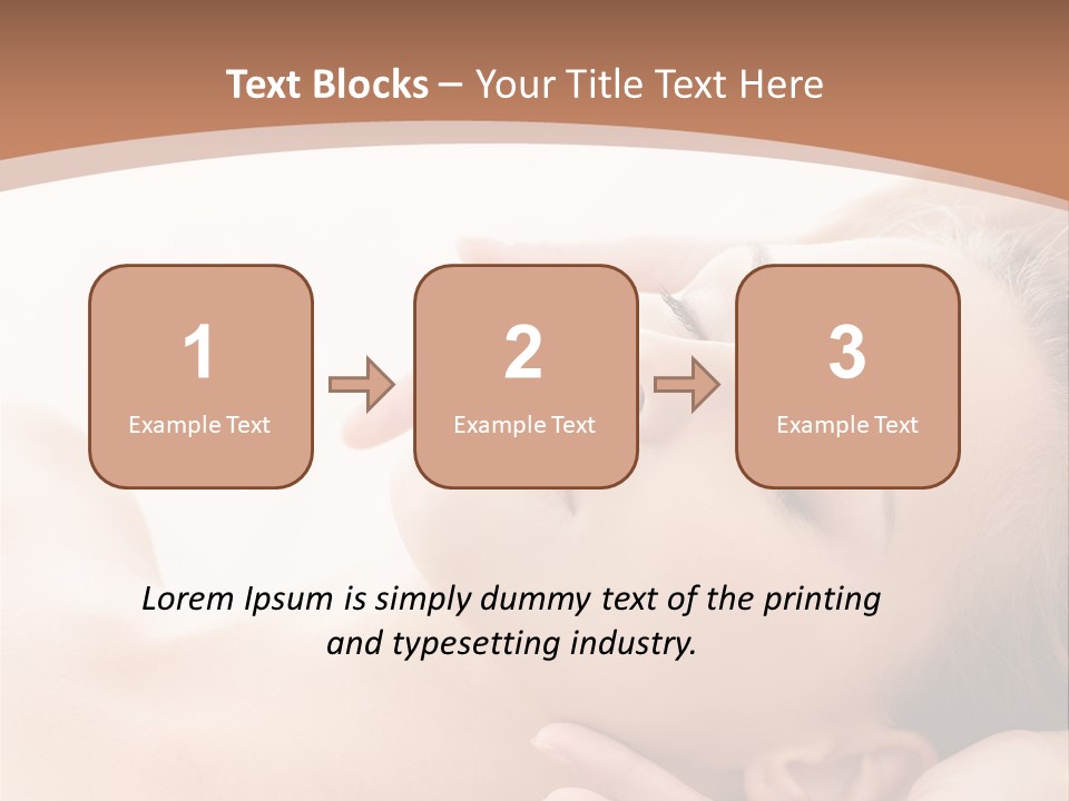 Facial Massage PowerPoint Template