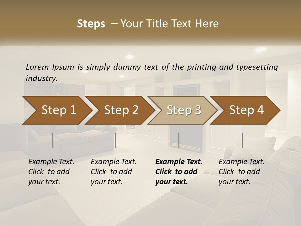 Hallway Interior PowerPoint Template
