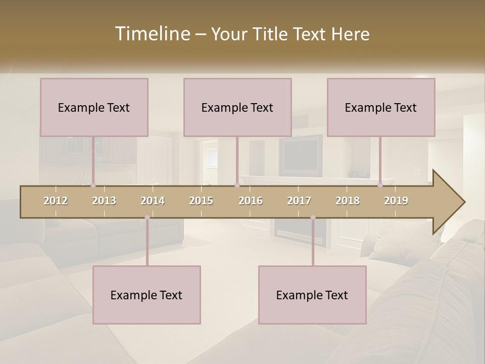 Hallway Interior PowerPoint Template
