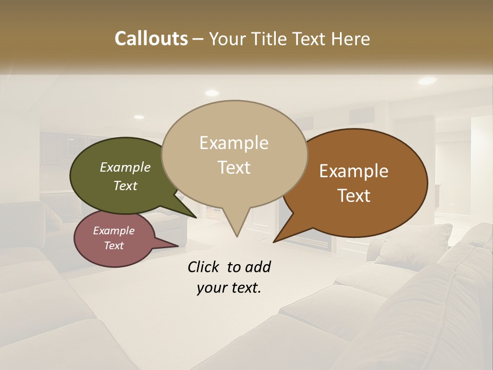 Hallway Interior PowerPoint Template