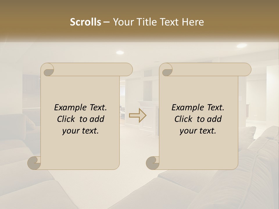 Hallway Interior PowerPoint Template