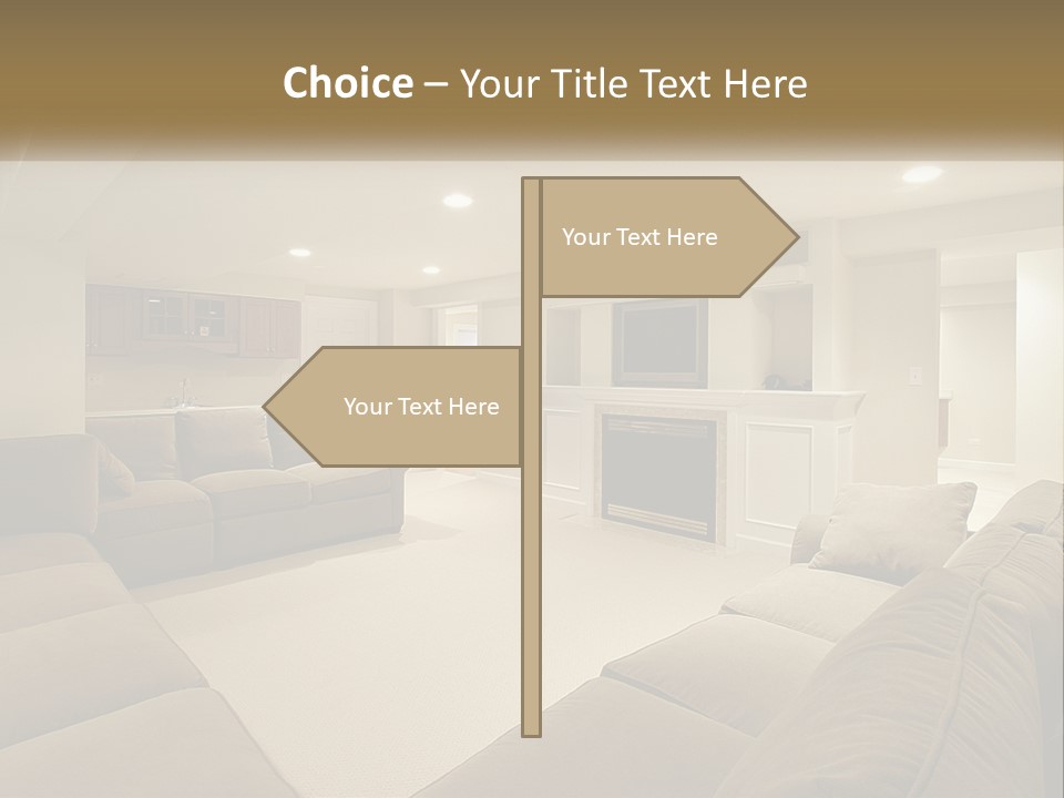 Hallway Interior PowerPoint Template
