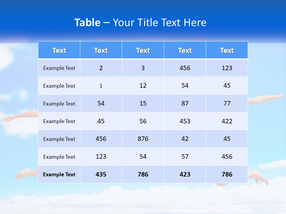 Photo Of Girls Jumping PowerPoint Template