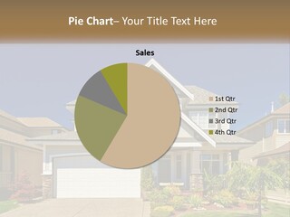 Two-Storey House PowerPoint Template