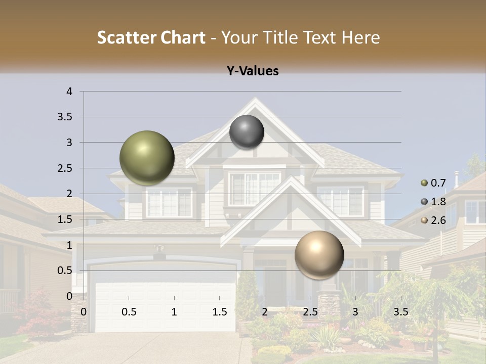 Two-Storey House PowerPoint Template