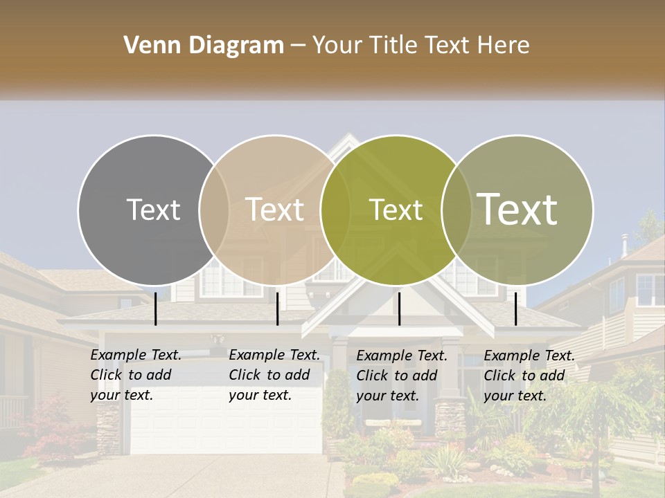 Two-Storey House PowerPoint Template