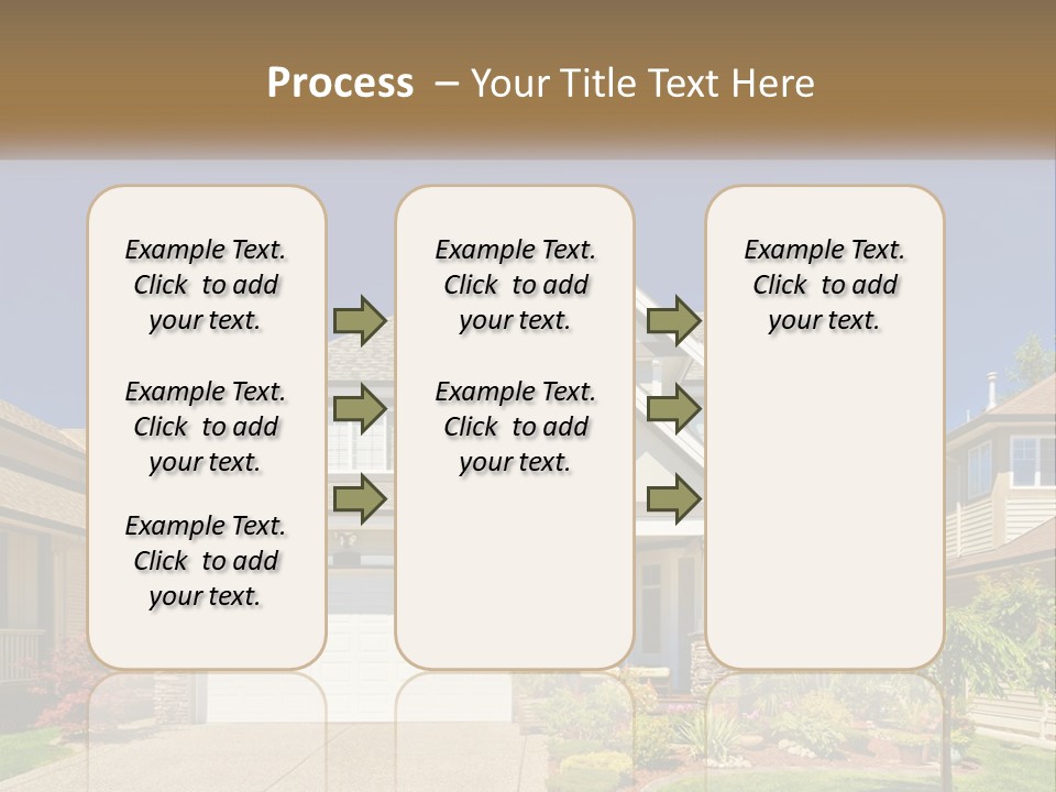 Two-Storey House PowerPoint Template
