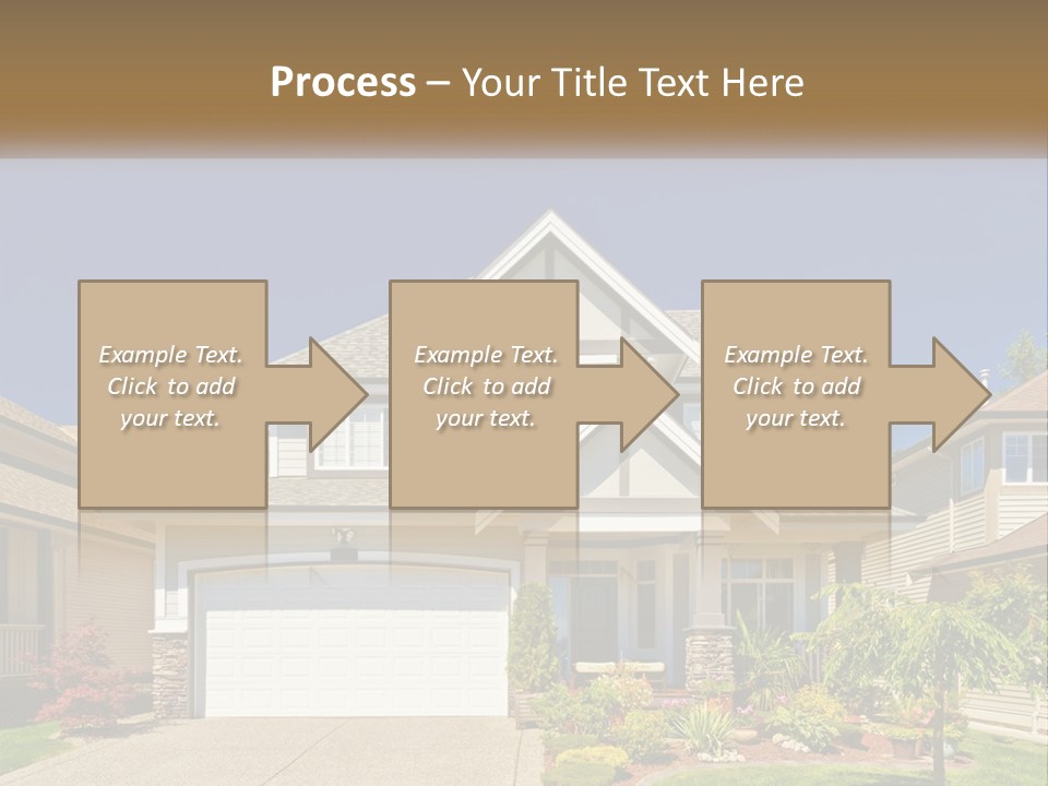Two-Storey House PowerPoint Template