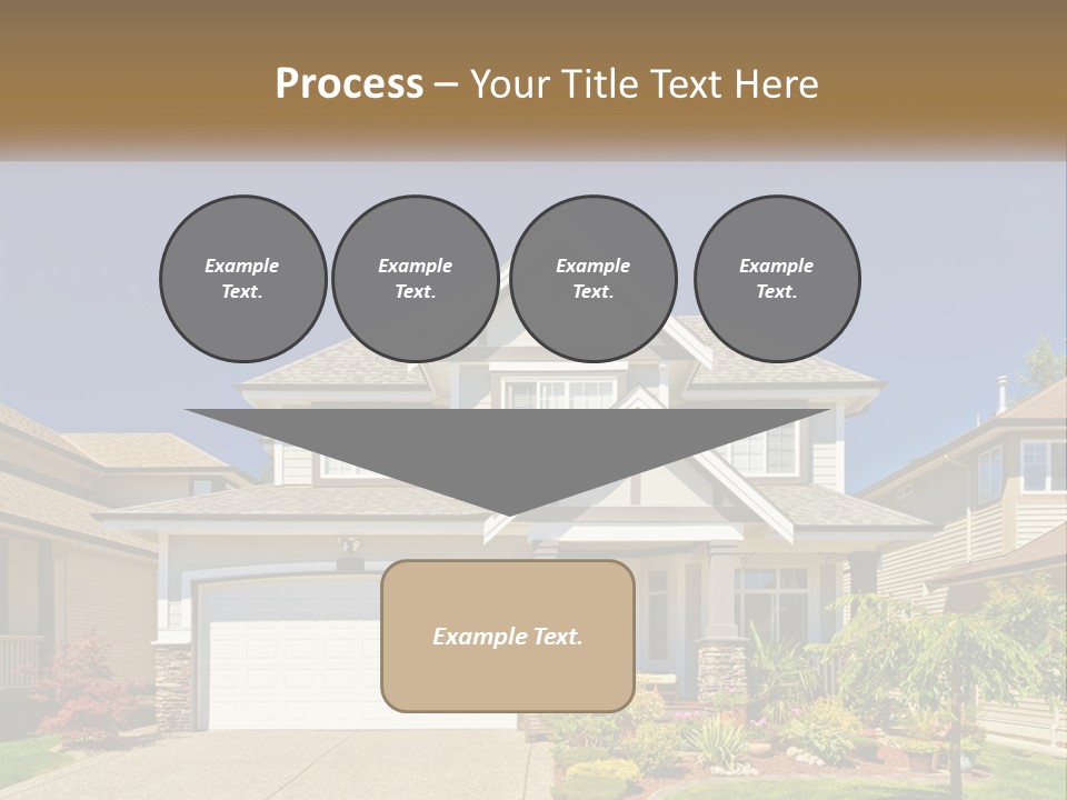 Two-Storey House PowerPoint Template
