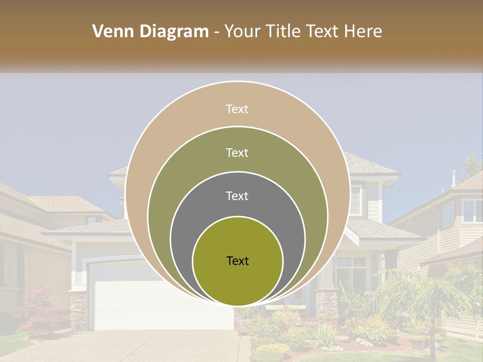 Two-Storey House PowerPoint Template