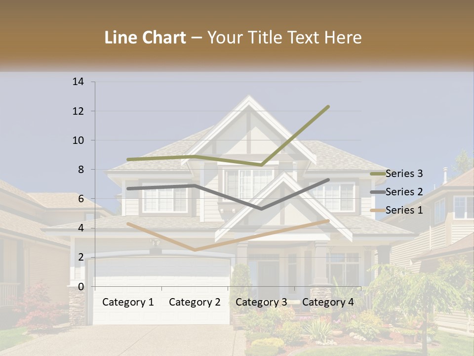 Two-Storey House PowerPoint Template