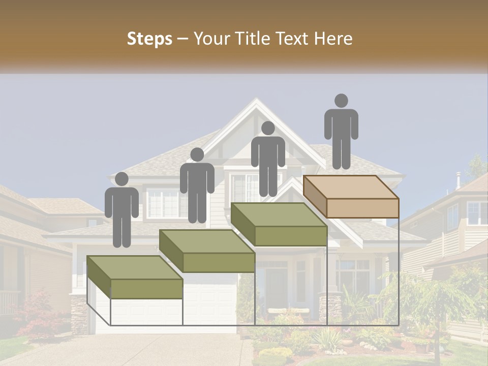 Two-Storey House PowerPoint Template