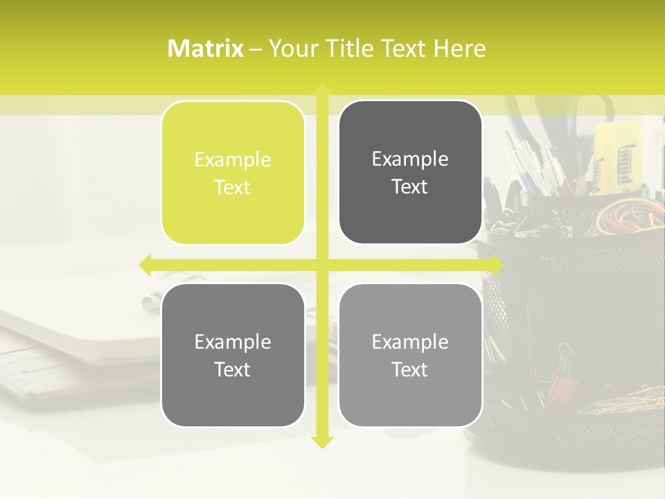 Elements Of The Office PowerPoint Template