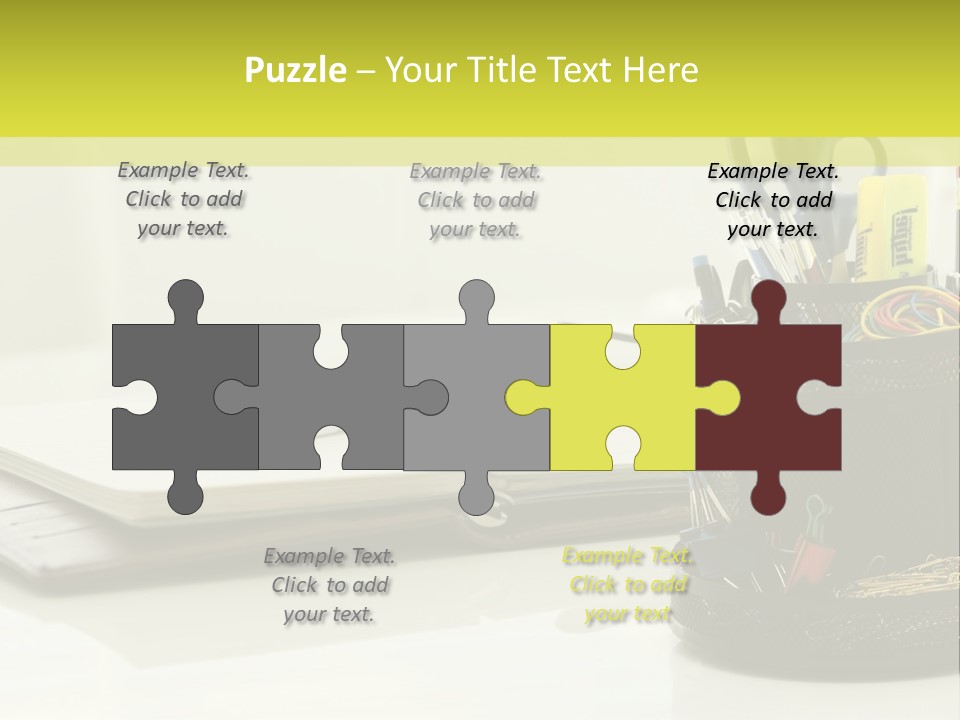 Elements Of The Office PowerPoint Template