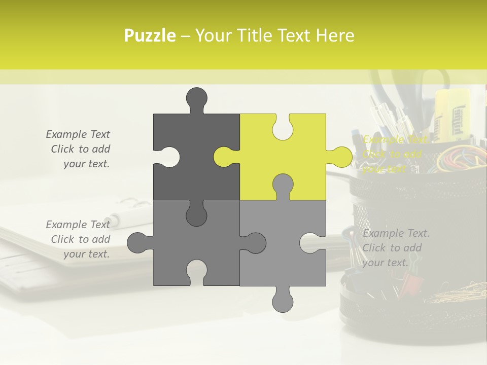 Elements Of The Office PowerPoint Template
