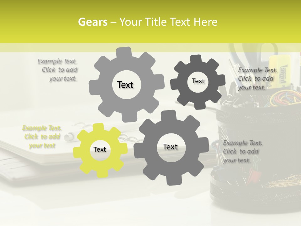 Elements Of The Office PowerPoint Template