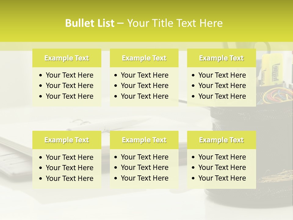 Elements Of The Office PowerPoint Template