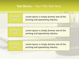 Elements Of The Office PowerPoint Template