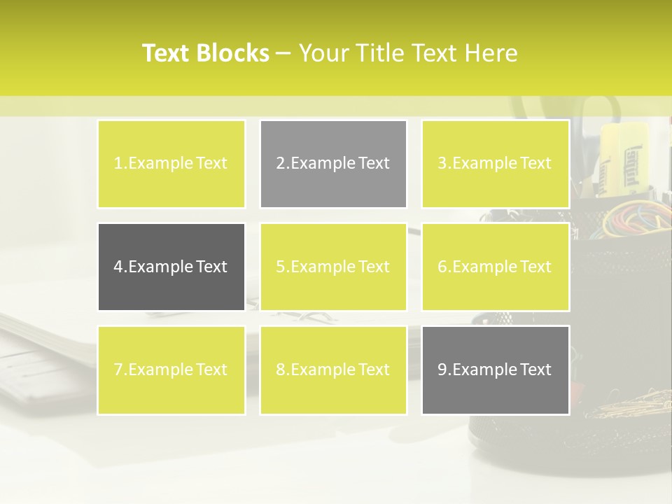 Elements Of The Office PowerPoint Template