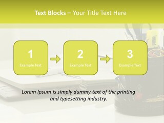 Elements Of The Office PowerPoint Template