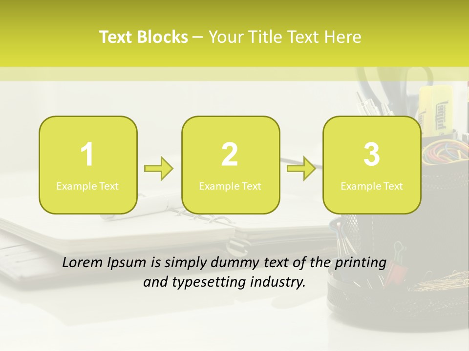 Elements Of The Office PowerPoint Template