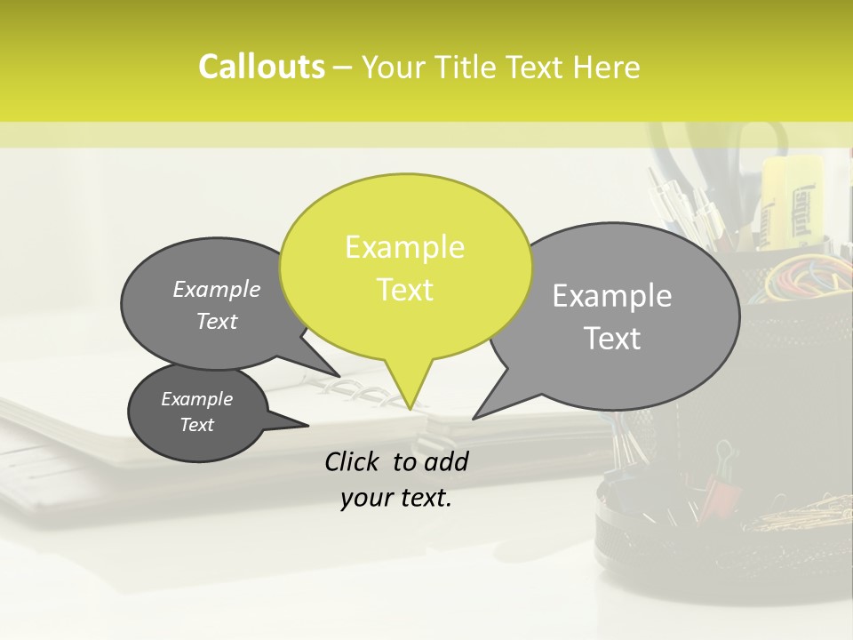 Elements Of The Office PowerPoint Template