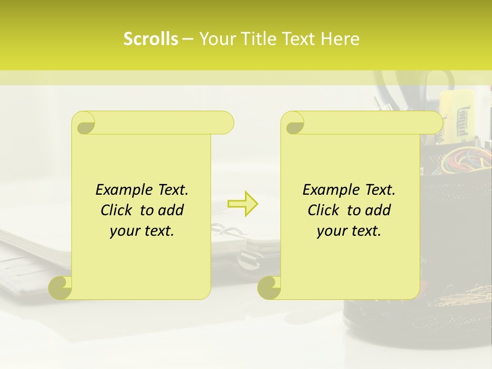Elements Of The Office PowerPoint Template